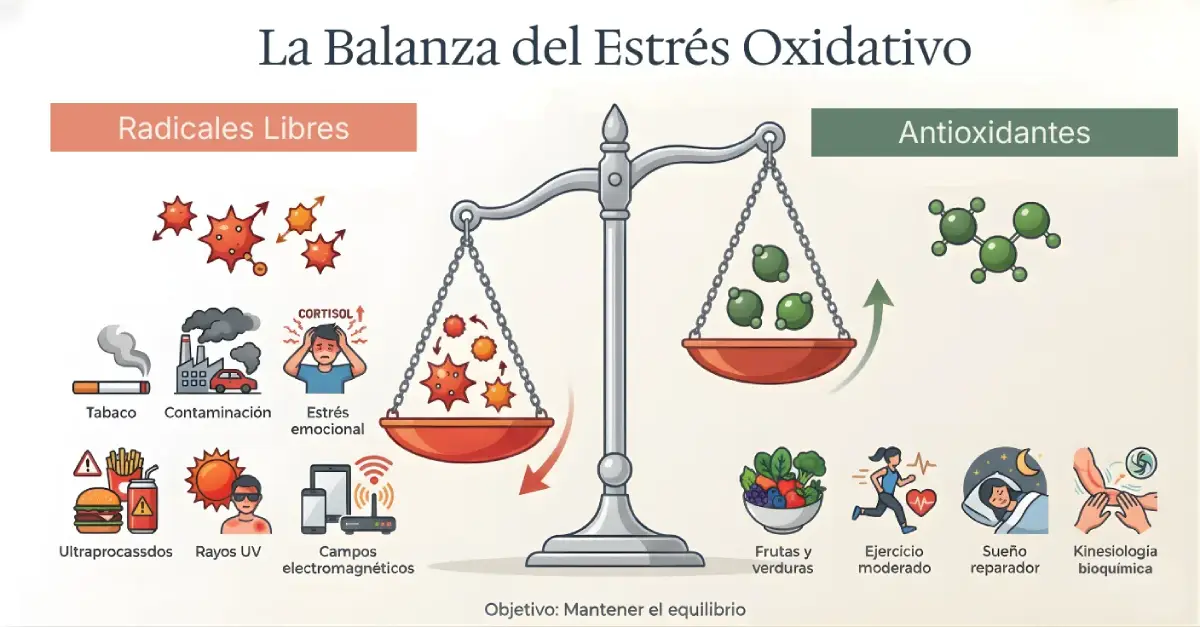 estres oxidativo equilibrio